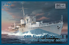 Load image into Gallery viewer, IBG 1/700 Polish Slazak Hunt II Destroyer Escort 1943 70001