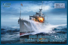 Load image into Gallery viewer, IBG 1/700 British G Class HMS Glowworm 1938 70008