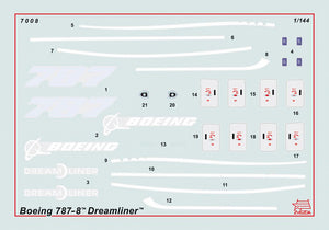 Zvezda 1/144 Boeing 787-8 Dreamliner House Colors 7008