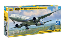 Load image into Gallery viewer, Zvezda 1/144 Boeing 777-300ER House Colors 7012