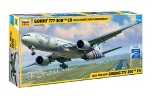 Zvezda 1/144 Boeing 777-300ER House Colors 7012