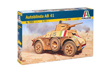 Load image into Gallery viewer, Italeri 1/72 Italian Autoblinda AB 41 7051