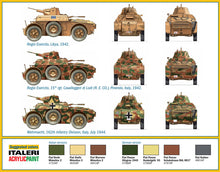 Load image into Gallery viewer, Italeri 1/72 Italian Autoblinda AB 41 7051