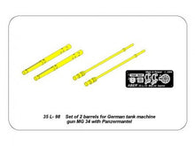 Load image into Gallery viewer, Aber 1/35 German Tank Machine Gun MG34 w/ Panzermantel 35 L-98'