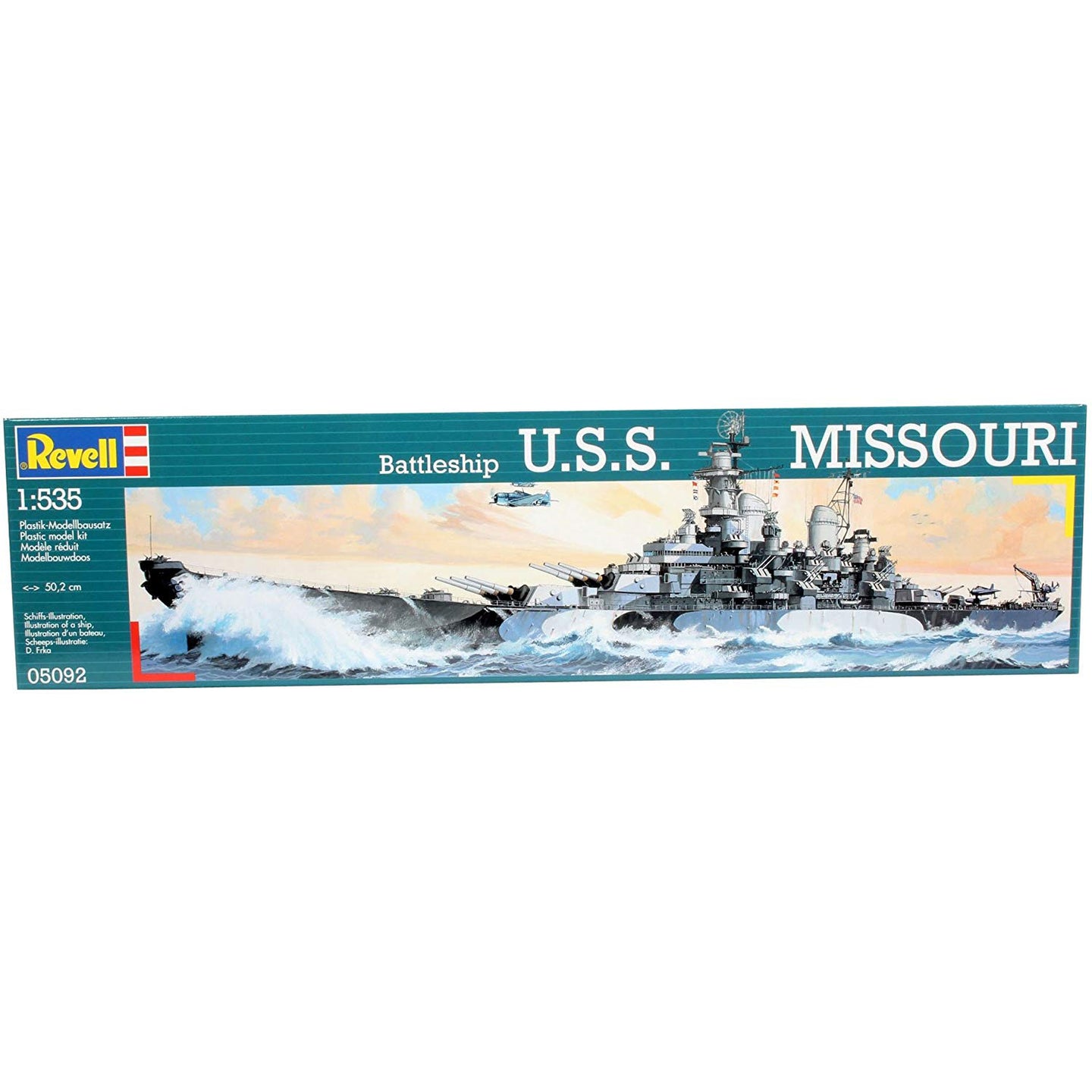 Revell 1/535 USS Missouri Battleship 05092