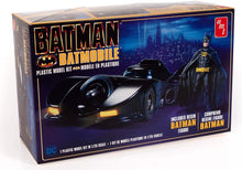 Load image into Gallery viewer, AMT 1/25 Batman Batmobile 1989 Movie w/ Resin Batman Figure AMT1107