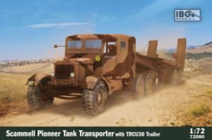 IBG 1/72 British Scammel Pioneer Tank Transporter w/ TRRCU30 Trailer 72080