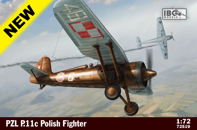 IBG 1/72 Polish PZL P.11c Fighter 72519