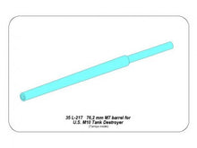 Load image into Gallery viewer, Aber 1/35 US 76,2 mm M7 Gun Barrel For M10 Tank Destroyer Tamiya 35 L-217'