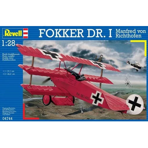 Revell 1/28 German Fokker Dr.I Richthofen 04744