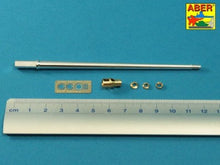 Load image into Gallery viewer, Aber 1/35 German 7,5 cm Barrel w/ Muzzle Brake For Panther Ausf.A Takom 35 L-245'
