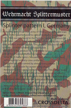Load image into Gallery viewer, CrossDelta 1/35 German Uniform Pattern Decal Splinter I MIL-35-007