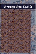 Load image into Gallery viewer, CrossDelta 1/35 German Uniform Pattern Decal Oak Leaf A MIL-35-027