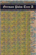 Load image into Gallery viewer, CrossDelta 1/35 German Uniform Pattern Decal Palm Tree A MIL-35-025