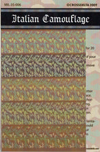 Load image into Gallery viewer, CrossDelta 1/35 Italian Uniform Pattern Decal MIL-35-006