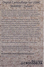 Load image into Gallery viewer, CrossDelta 1/35 US Marine Digital II Uniform Decal MIL-35-014