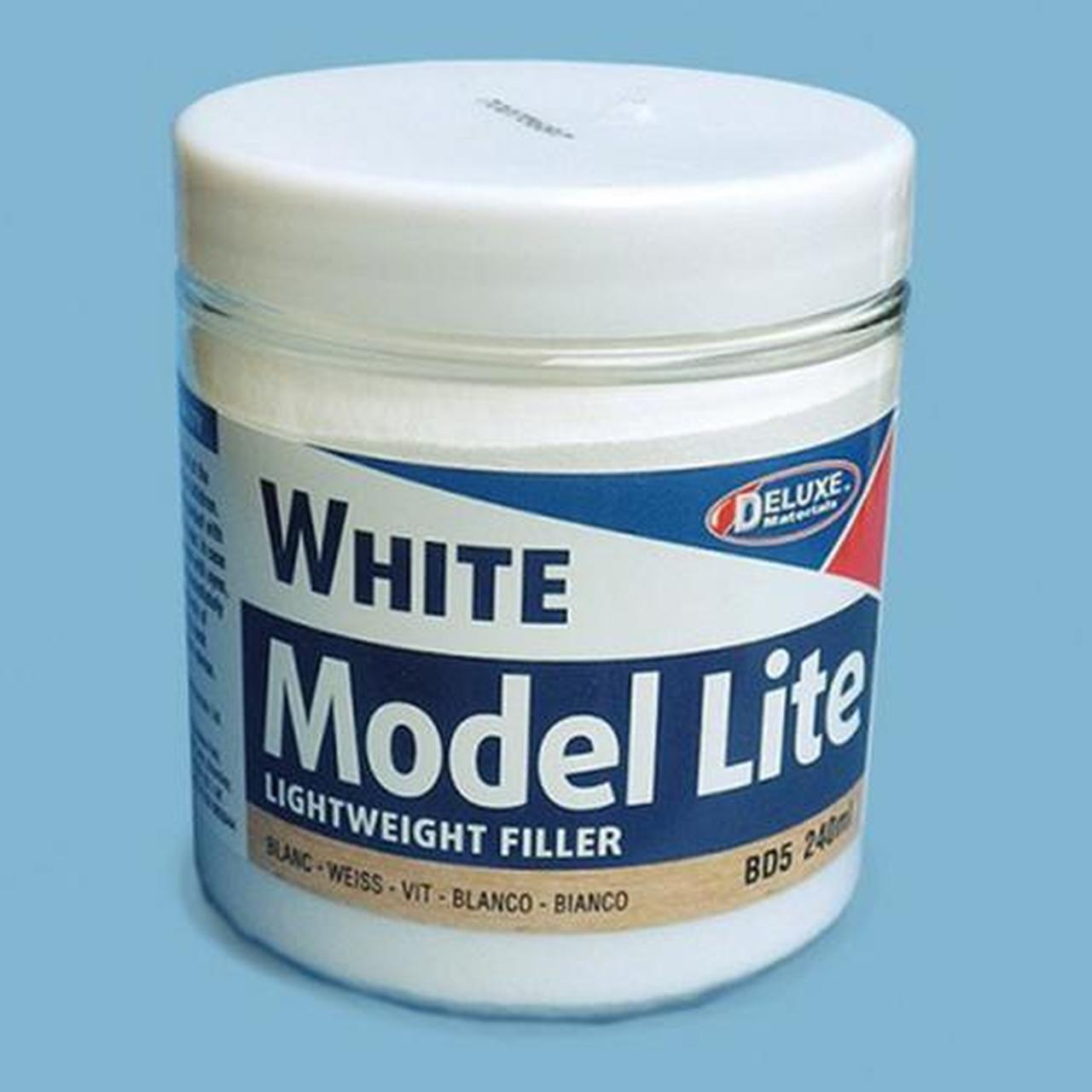 Deluxe Materials Model Lite Lightweight Filler White 240ml BD5