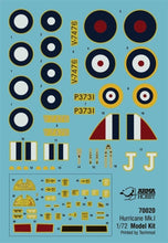 Load image into Gallery viewer, Arma Hobby 1/72 British Hurricane MK.I Trop 72021