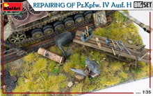 Load image into Gallery viewer, MiniArt 1/35 German Repairing Of Pz.Kpfw. IV Ausf. H. Big Set 36063