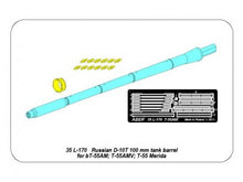 Load image into Gallery viewer, Aber 1/35 Russian D-10T 100mm Tank Barrel For T-55AM 35 L-170