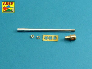 Aber 1/35 U.S 90 mm M3 Barrel With Muzzle Brake For T26E3 Pershing 35 L-242