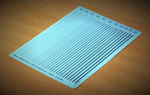 Load image into Gallery viewer, Matho Models Solid Lines Decals - black 80005
