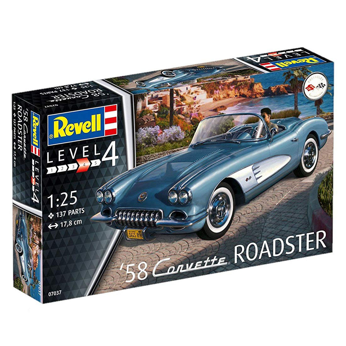 Revell 1/25 Chevrolet Corvette Roadster 1958 07037