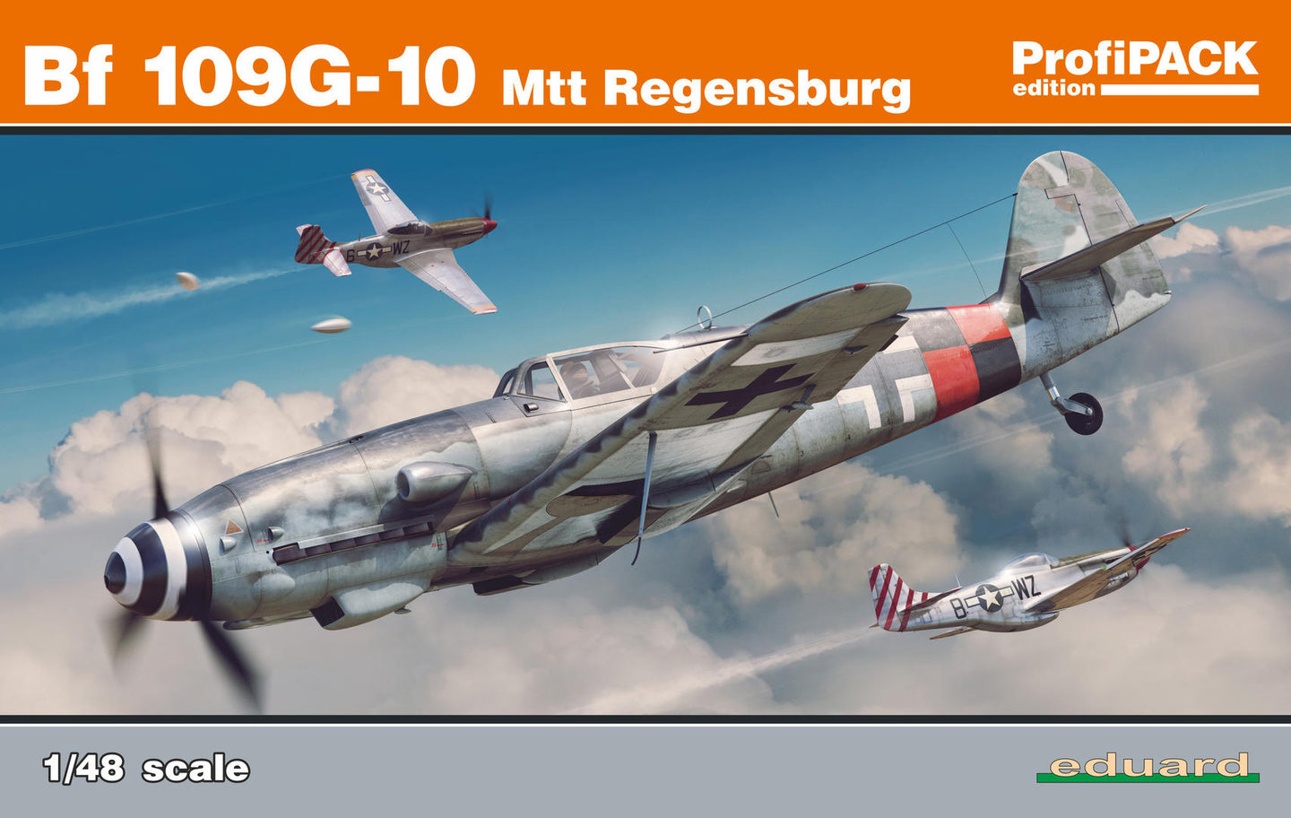 Eduard 1/48 German Bf 109G-10 Mtt Regensburg Profipack 82119 SALE!