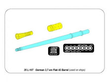 Load image into Gallery viewer, Aber 1/35 German 3,7cm Flak 42 Barrel 35 L-107