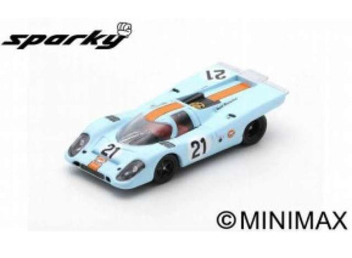 Spark 1/64 Porsche 917 K  #21 24H Le Mans 1970 Y143