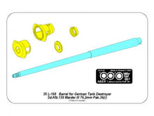 Load image into Gallery viewer, Aber 1/35 German Barrel 76,2mm Pak 36(r) For German Tank Destroyer 35 L-168'
