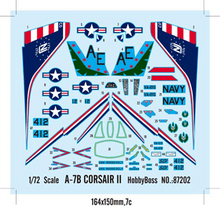 Load image into Gallery viewer, HobbyBoss 1/72 US A-7B Corsair II 87202