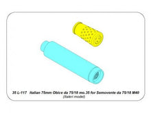 Load image into Gallery viewer, Aber 1/35 Italian Semovente da 75/18 M40 Barrel 35 L-117'