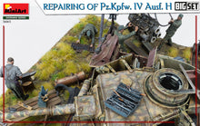 Load image into Gallery viewer, MiniArt 1/35 German Repairing Of Pz.Kpfw. IV Ausf. H. Big Set 36063