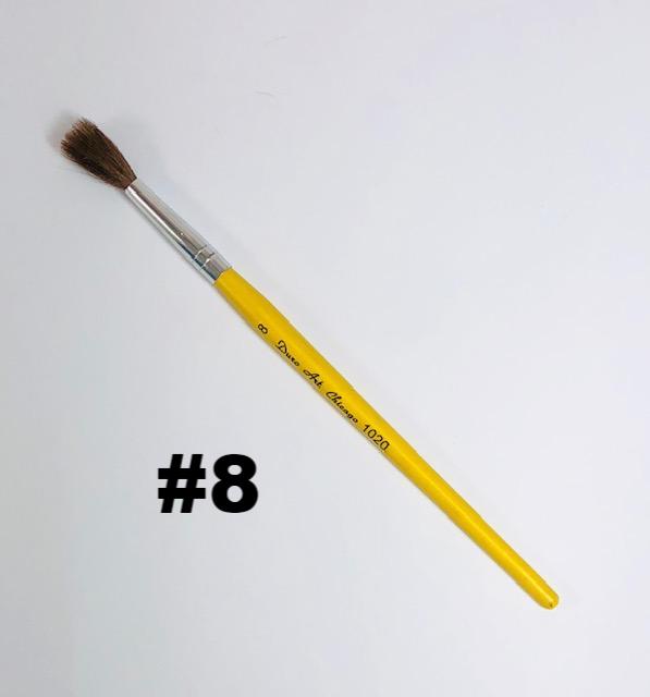 Duro #8 Yellow 1020 Paint Brush