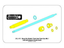 Load image into Gallery viewer, Aber 1/35 British Barrel For 17pdr A/T Gun With Ball Muzzle Brake 35 L-113