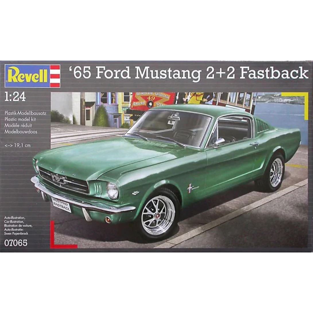 Maquette Ford Mustang 2+2 Fastback 1965 - échelle 1/24 - REVELL 07065