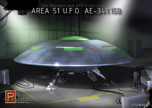 Pegasus 1/72 Area-51 UFO A.E.-341.15B 9100