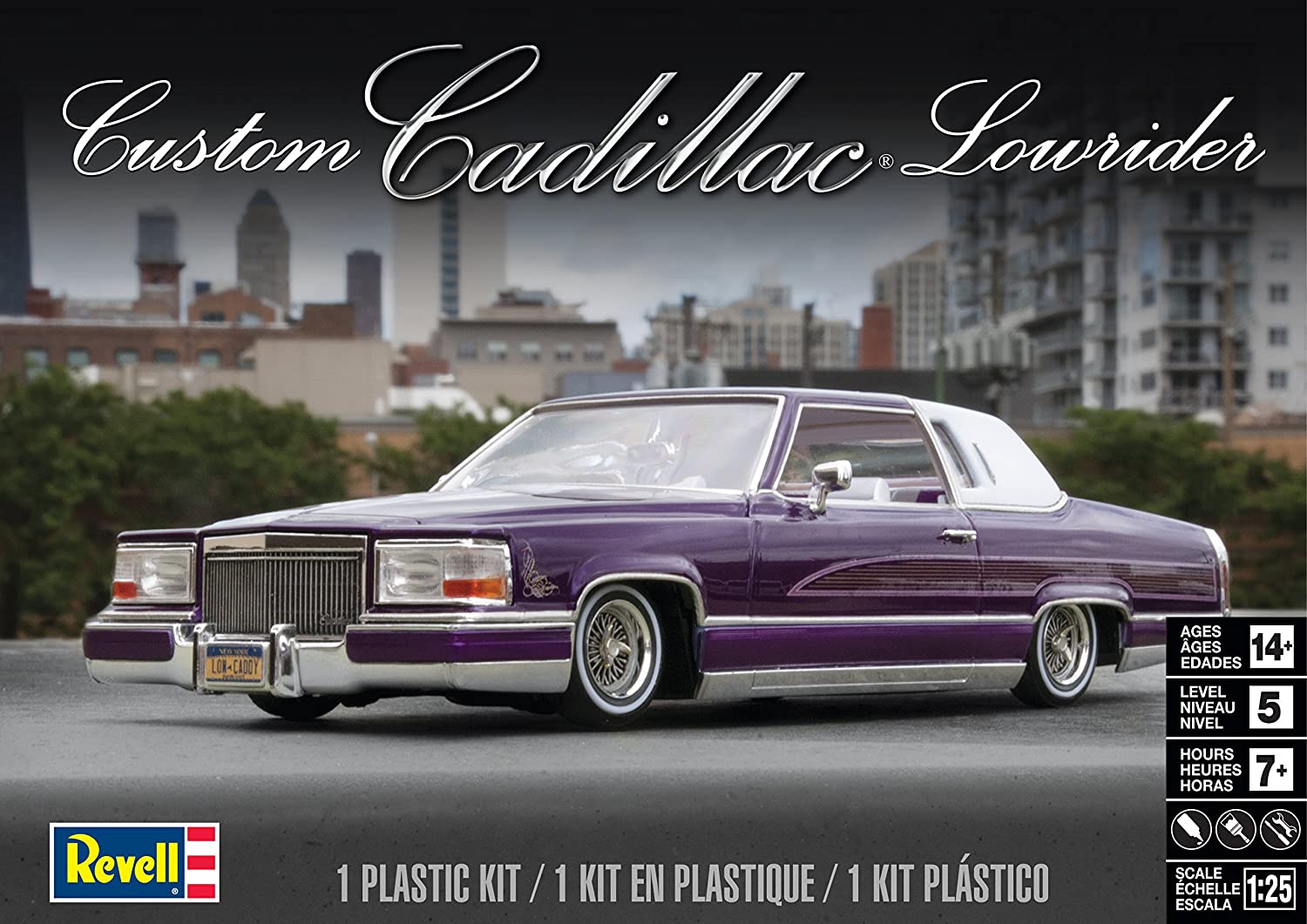 Revell 1/25 Cadillac Custom Lowrider 1984 85-4438 – Burbank's