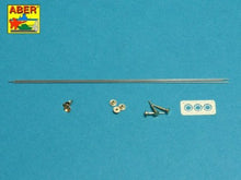 Load image into Gallery viewer, Aber 1/35 Russian Aerials / Antennas R-113 for T-54/55 and other AVF 3 pcs. R-43'