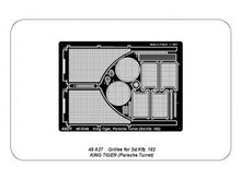 Load image into Gallery viewer, Aber 1/48 German Sd.Kfz. 182 King Tiger (Porsche Turret) Grilles 48 A27