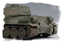 Load image into Gallery viewer, HobbyBoss 1/48 Russian T-34/85 Model 1944 Flattened Turret 84807
