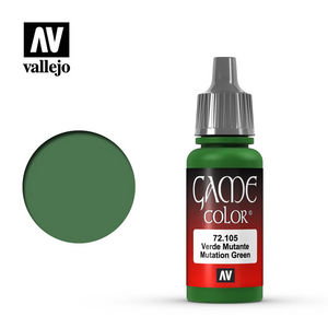 Vallejo Game Color 72.105 Mutation Green 17ml Disc
