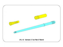 Load image into Gallery viewer, Aber 1/35 German 3,7cm Flak 37 Barrel 35 L-12'