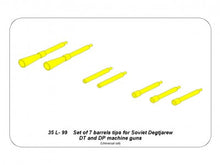 Load image into Gallery viewer, Aber 1/35 Russian Barrel Tips For Degtijarew (7) DT 35 L-99