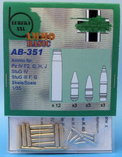 Load image into Gallery viewer, Eureka XXL 1/35 German 7.5 cm Basic Ammo for AB-351'