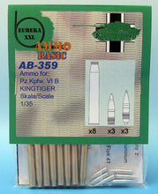 Load image into Gallery viewer, Eureka XXL 1/35 German 8.8 cm KwK43 Basic Ammo for AB-359