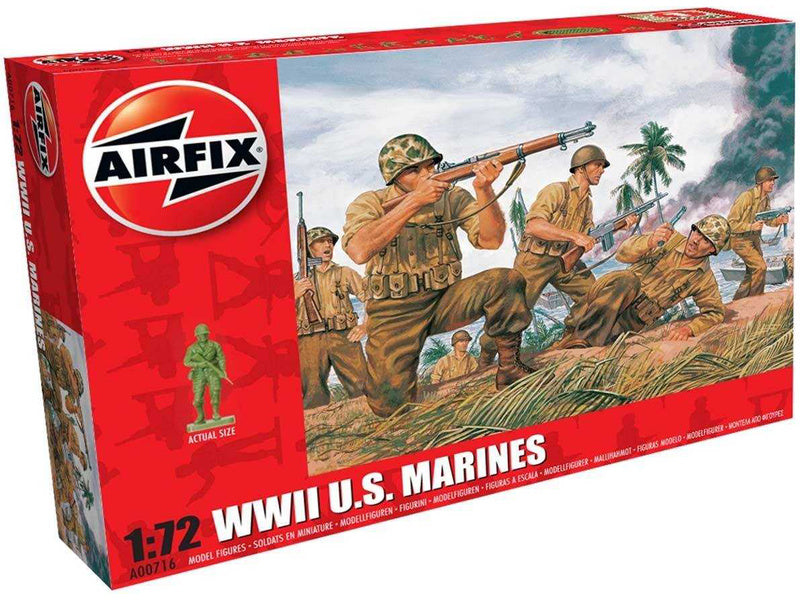 Airfix 1/72 US WWII Marines A00716