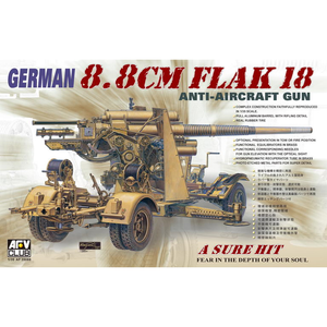 AFV Club 1/35 German 8.8cm Flak 18 Anti-Aircraft Gun AF35088