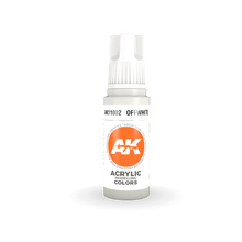 Load image into Gallery viewer, AK Interactive 3rd Gen Acrylic AK11002 Offwhite 17ml